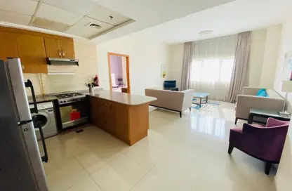 Apartment - 1 Bedroom - 2 Bathrooms for rent in Suburbia Podium - Suburbia - Downtown Jebel Ali - Dubai