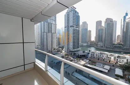 Balcony image for: Apartment - 2 Bedrooms - 2 Bathrooms for rent in Marina Diamond 1 - Marina Diamonds - Dubai Marina - Dubai, Image 1
