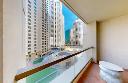 شقة - غرفة نوم - 2 حمامات للايجار في بحر 1 - بحر - مساكن شاطئ الجميرا - دبي