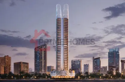 شقة - غرفة نوم - 2 حمامات للبيع في بن غاطي سكاي هول - الخليج التجاري - دبي