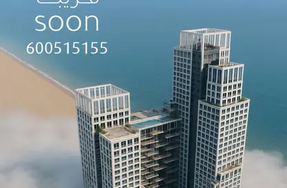 Apartment - Studio - 1 Bathroom for sale in Corniche Tower - Ajman Corniche Road - Ajman