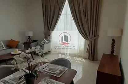 Apartment - 1 Bedroom - 2 Bathrooms for sale in Orient Towers - Al Bustan - Ajman