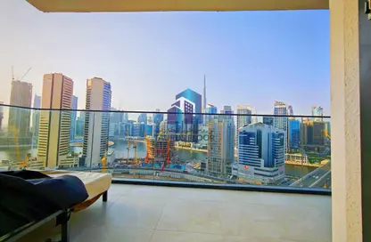 Apartment - 1 Bedroom - 2 Bathrooms for rent in The Paragon by IGO - Business Bay - Dubai