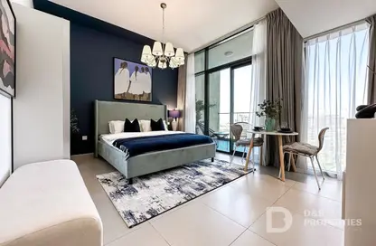 Apartment - Studio - 1 Bathroom for rent in Prive Residence - Dubai Hills Estate - Dubai