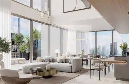 Apartment - 4 Bedrooms - 5 Bathrooms for sale in One River Point - Business Bay - Dubai