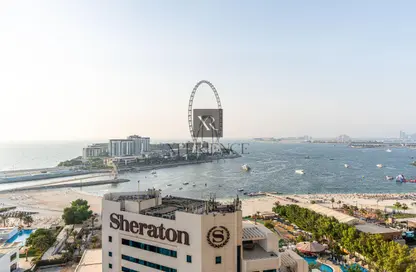 Duplex - 4 Bedrooms - 5 Bathrooms for rent in Shams 4 - Shams - Jumeirah Beach Residence - Dubai