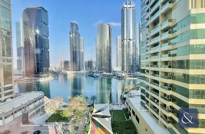 Apartment - 1 Bedroom - 1 Bathroom for rent in Global Lake View - Lake Almas East - Jumeirah Lake Towers - Dubai