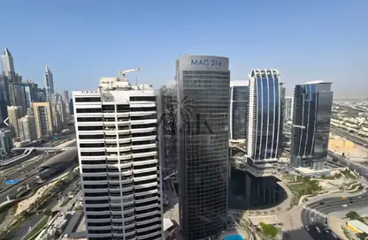 شقة - غرفة نوم - 2 حمامات للايجار في بوابة دبي الجديدة 1 - (JLT) مجمع Q - أبراج بحيرة الجميرا - دبي