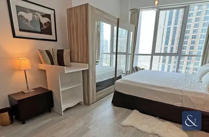 Room / Bedroom image for: Apartment - 1 Bedroom - 1 Bathroom for rent in The Torch - Dubai Marina - Dubai, Image 1
