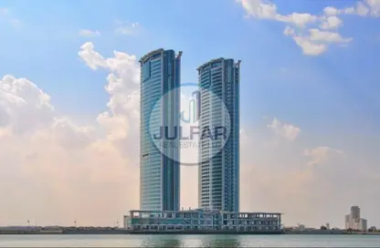 شقة - غرفة نوم - 2 حمامات للايجار في برج جلفار السكني - ابراج جلفار - النخيل - رأس الخيمة شقة - غرفة نوم - 2 حمامات للايجار في برج جلفار السكني - ابراج جلفار - النخيل - رأس الخيمة