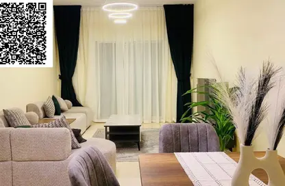 Apartment - 1 Bedroom - 2 Bathrooms for rent in Orient Tower 2 - Orient Towers - Al Bustan - Ajman