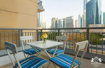 Balcony image for: Apartment - 1 Bathroom for rent in Claren Tower 1 - Claren Towers - Downtown Dubai - Dubai, Image 1