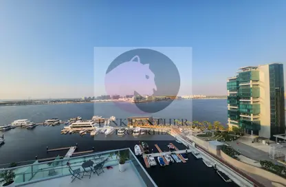 Water View image for: Apartment - 3 Bedrooms - 4 Bathrooms for rent in Al Naseem Residences A - Al Bandar - Al Raha Beach - Abu Dhabi, Image 1