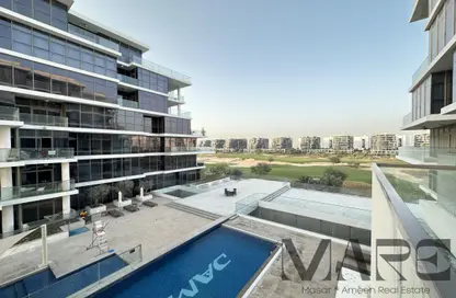 Outdoor Building image for: Apartment - 1 Bedroom - 1 Bathroom for sale in Golf Promenade 3B - Golf Promenade - DAMAC Hills - Dubai, Image 1