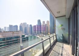صورةشرفة لـ: شقة - 1 غرفة نوم - 2 حمامات للبيع في A برج سيلفرين - سيلفيرين - دبي مارينا - دبي, صورة 1