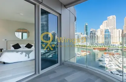 Balcony image for: Apartment - 1 Bedroom - 2 Bathrooms for sale in Marina Star - Dubai Marina - Dubai, Image 1