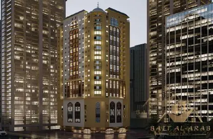 Apartment - 1 Bedroom - 2 Bathrooms for sale in Nuaimia Two Tower - Al Nuaimiya - Ajman