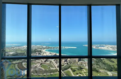 Apartment - 2 Bedrooms - 3 Bathrooms for rent in Etihad Tower 2 - Etihad Towers - Corniche Road - Abu Dhabi