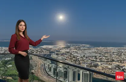 شقة - 2 غرف نوم - 2 حمامات للايجار في آيكون سيتي  تاور سي - آيكن سيتي - الخليج التجاري - دبي