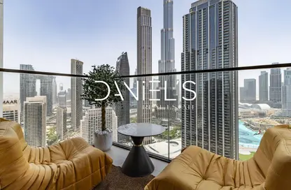 شقة - 3 غرف نوم - 4 حمامات للايجار في برج التاج - وسط مدينة دبي - دبي