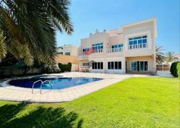 Pool image for: Villa - 4 bedrooms - 7 bathrooms for rent in Royal Marina Villas - Marina Village - Abu Dhabi, Image 1