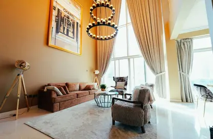 Duplex - 3 Bedrooms - 4 Bathrooms for rent in Emerald Residence - Dubai Marina - Dubai