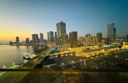 Apartment - 2 Bedrooms - 4 Bathrooms for rent in La Plage Tower 2 - Al Mamzar - Sharjah - Sharjah