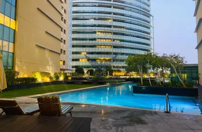 Pool image for: Apartment - 2 Bedrooms - 3 Bathrooms for rent in Al Muneera - Al Raha Beach - Abu Dhabi, Image 1