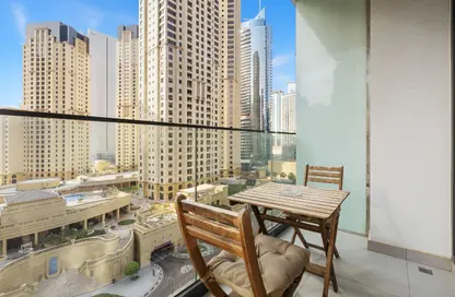Apartment - Studio - 1 Bathroom for rent in LIV Residence - Dubai Marina - Dubai