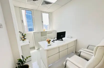 Office Space - Studio - 1 Bathroom for rent in Horizone Building - Port Saeed - Deira - Dubai