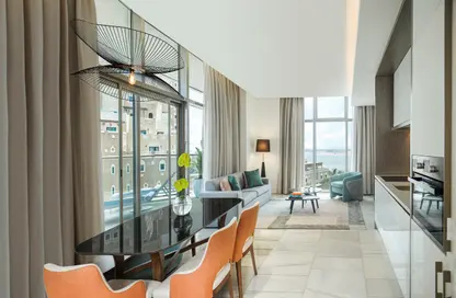 Hotel  and  Hotel Apartment - 3 Bedrooms - 3 Bathrooms for rent in Th8 Palm Hotel Apartments - Palm Jumeirah - Dubai