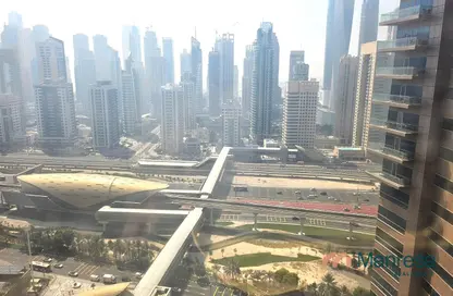 Office Space - Studio - 1 Bathroom for rent in Lake Allure - Jumeirah Lake Towers - Dubai