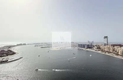 شقة - 2 غرف نوم - 2 حمامات للايجار في جراند بلو تاور 1 - إعمار بيتشفرونت - دبي هاربور - دبي