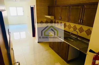 Kitchen image for: Apartment - 1 Bathroom for rent in Muwaileh 29 Building - Muwaileh - Sharjah, Image 1