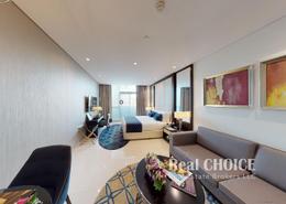Living Room image for: Studio - 1 bathroom for sale in Damac Maison The Distinction - Downtown Dubai - Dubai, Image 1