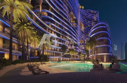 Apartment - Studio - 1 Bathroom for sale in Binghatti Aquarise - Business Bay - Dubai