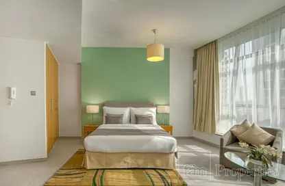 صورة لـ غرفة- غرفة النوم شقة - غرفة نوم - 1 حمام للبيع في جراند هايتس للشقق الفندقية - برشا هايتس (تيكوم) - دبي ، صورة رقم 1