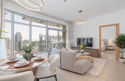 Apartment - 1 Bedroom - 2 Bathrooms for rent in Fairfield Tower - Park Island - Dubai Marina - Dubai