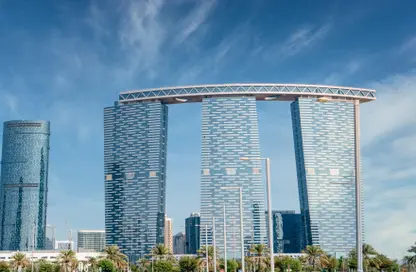 Apartment - 1 Bedroom - 2 Bathrooms for sale in The Gate Tower 3 - Shams Abu Dhabi - Al Reem Island - Abu Dhabi