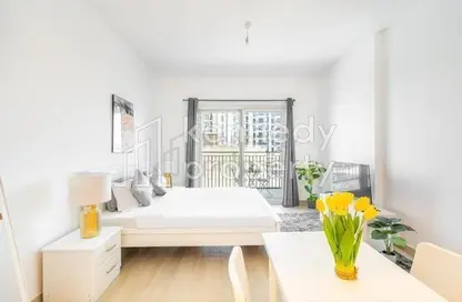 Apartment - Studio - 1 Bathroom for rent in Waters Edge - Yas Island - Abu Dhabi