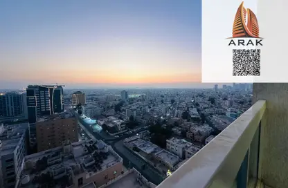 شقة - 2 غرف نوم - 2 حمامات للايجار في برج النعيمية 1 - أبراج النعيمية - النعيمية - عجمان