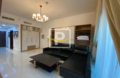 Living Room image for: Apartment - 1 Bathroom for sale in Resortz by Danube - Arjan - Dubai, Image 1