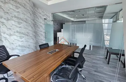 Office Space - Studio - 1 Bathroom for rent in The Prism - Business Bay - Dubai