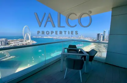 Apartment - 2 Bedrooms - 3 Bathrooms for sale in Al Bateen Residences - Jumeirah Beach Residence - Dubai