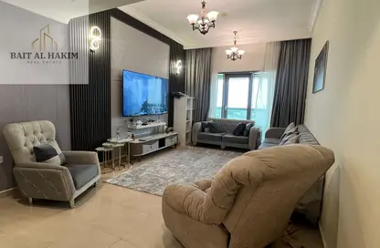 Apartment - 2 Bedrooms - 3 Bathrooms for sale in Conquer Tower - Sheikh Maktoum Bin Rashid Street - Ajman
