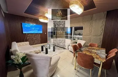 Apartment - 2 Bedrooms - 3 Bathrooms for sale in Orient Tower 1 - Orient Towers - Al Bustan - Ajman