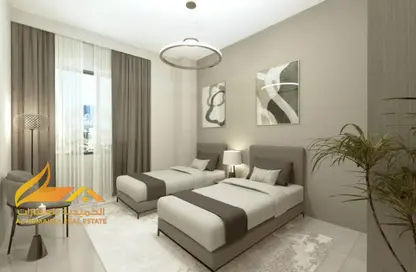 Apartment - 2 Bedrooms - 2 Bathrooms for sale in Al Amira Village - Al Yasmeen - Ajman