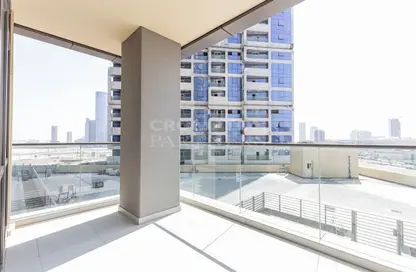 Balcony image for: Apartment - 1 Bedroom - 2 Bathrooms for rent in Canal Residence - Al Reem Island - Abu Dhabi, Image 1