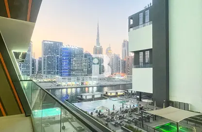 شقة - غرفة نوم - 1 حمام للبيع في بن غاطي كانال - الخليج التجاري - دبي