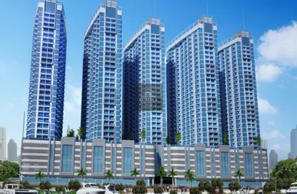 Apartment - 1 Bedroom - 2 Bathrooms for sale in Ajman Creek Towers - Al Rashidiya 1 - Al Rashidiya - Ajman